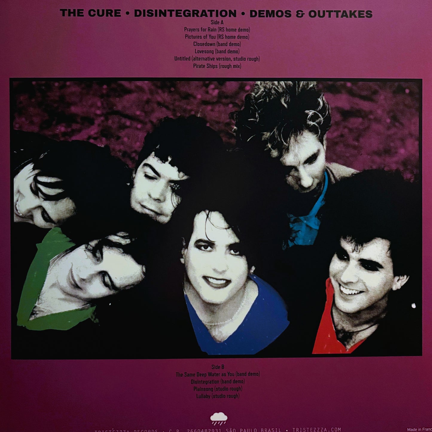 CURE – Disintegration Demos LP (color vinyl)