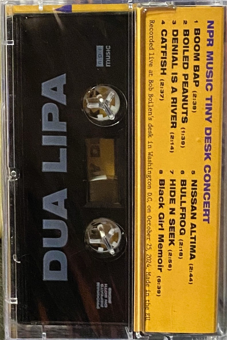 DUA LIPA – NPR Tiny Desk Concert Cassette