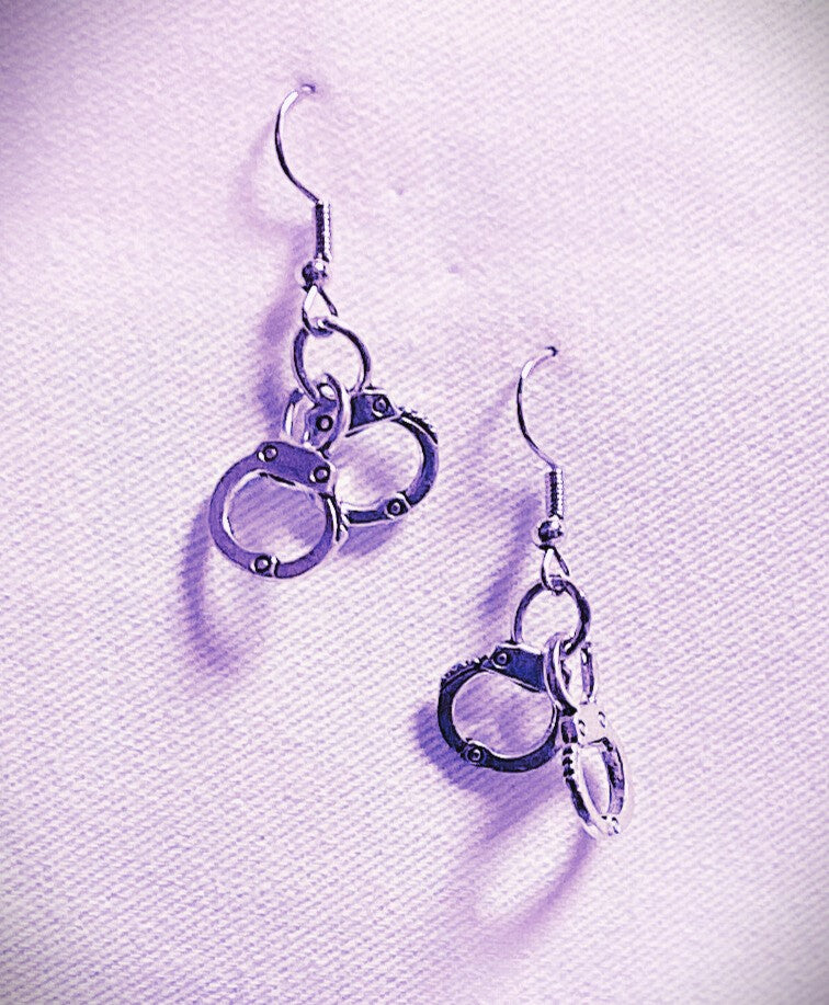 Handcuffs Earring