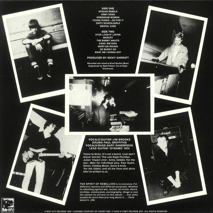 EJECTED – The Spirit Of Rebellion LP