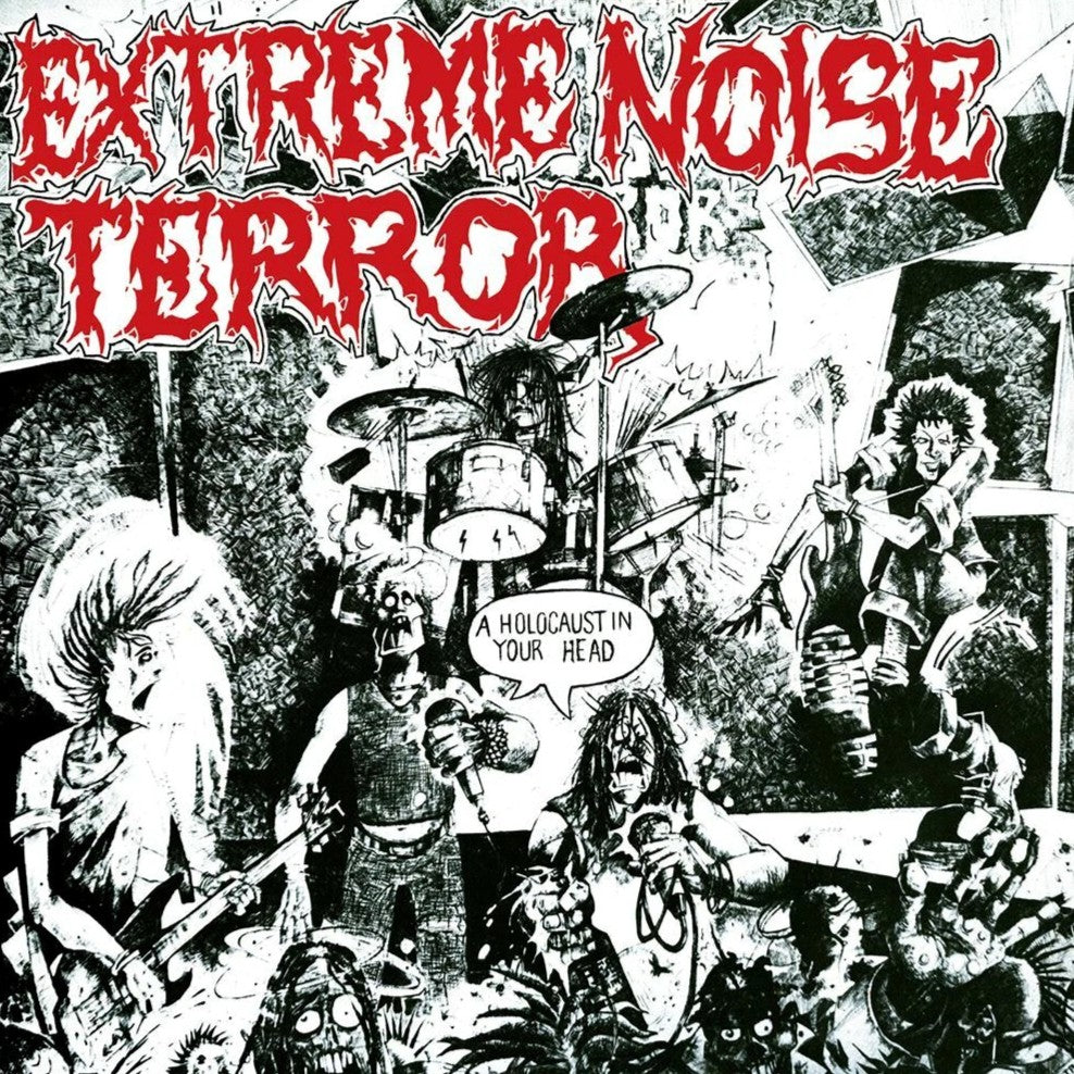 EXTREME NOISE TERROR – A Holocaust In Your Head LP
