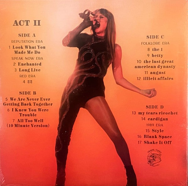 TAYLOR SWIFT – The Eras Tour (Taylor's Version) Act 2 2xLP (color vinyl)