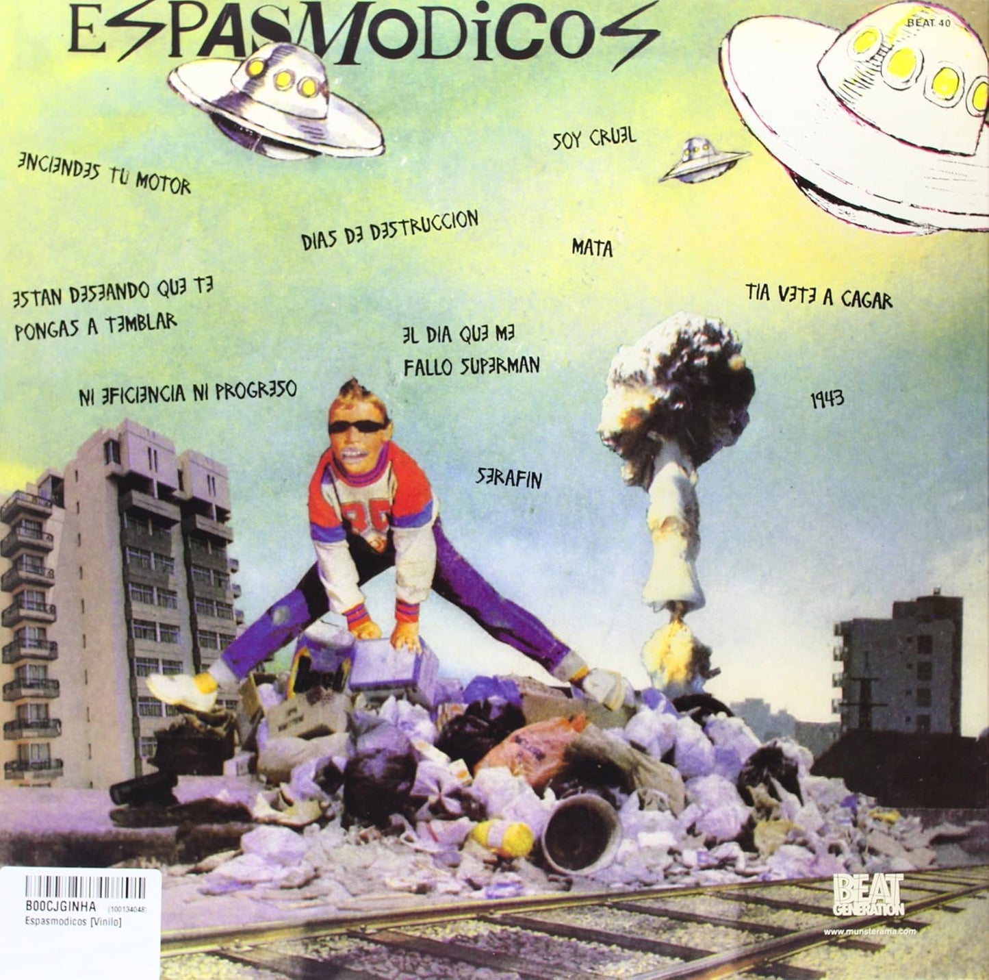 ESPASMODICOS – Discografia Completa (1982/1983) LP