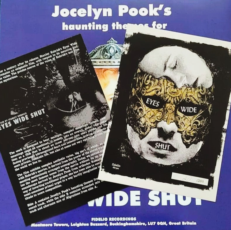 JOCELYN POOK – Haunting Themes For Stanley Kubrick's Eyes Wide Shut OST LP