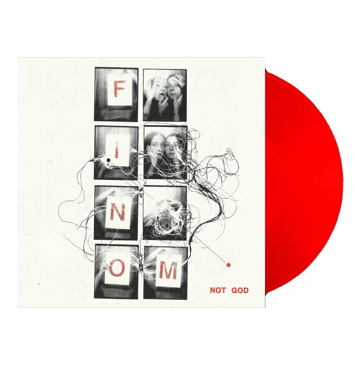 FINOM – Not God LP (red vinyl)