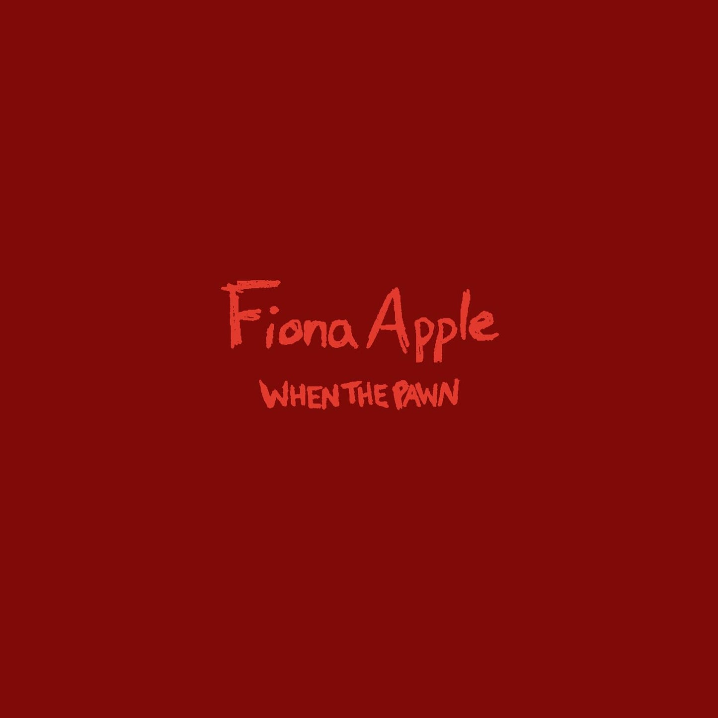 FIONA APPLE – When The Pawn LP