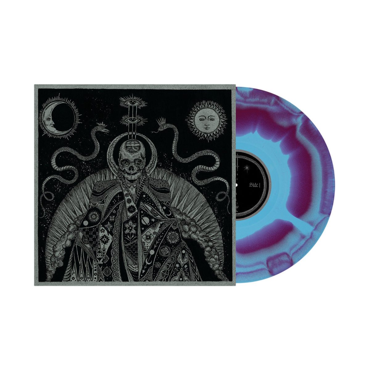 FÓRN – The Departure Of Consciousness LP (grape/blue merge vinyl)