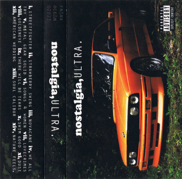 FRANK OCEAN – Nostalgia, Ultra. Cassette