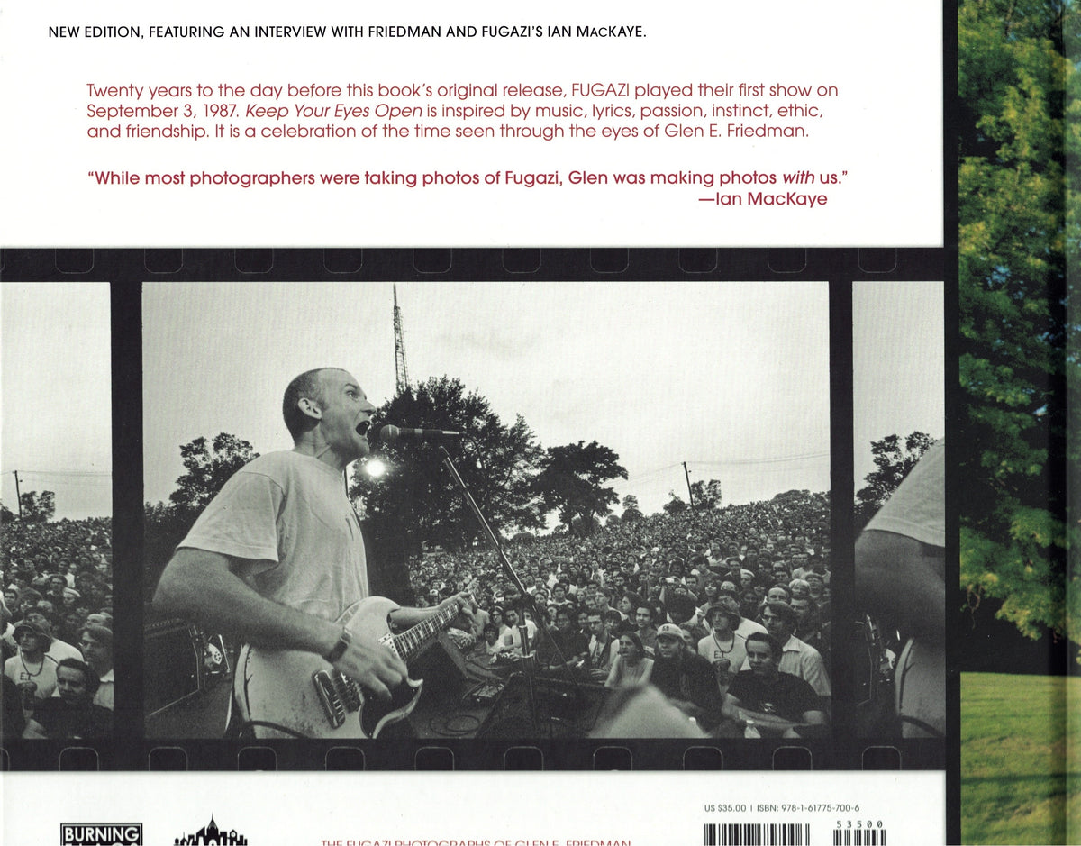 Keep Your Eyes Open: The Fugazi Photographs Of Glen E. Friedman