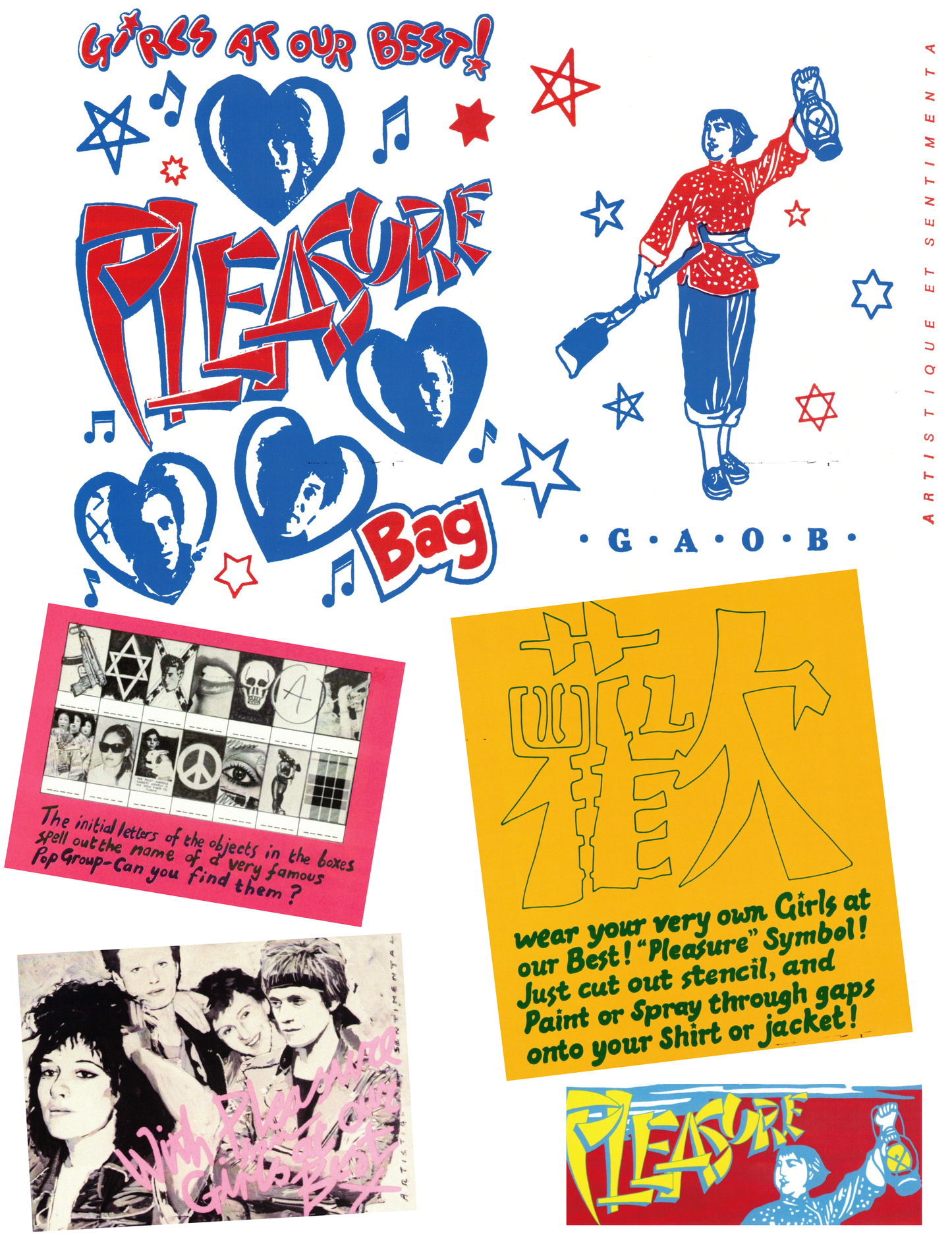 GIRLS AT OUR BEST! – Pleasure LP