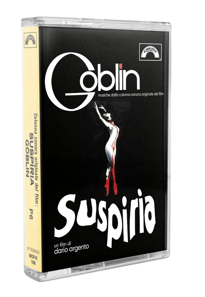 GOBLIN – Suspiria (Musiche Dalla Colonna Sonora Originale Del Film) Cassette