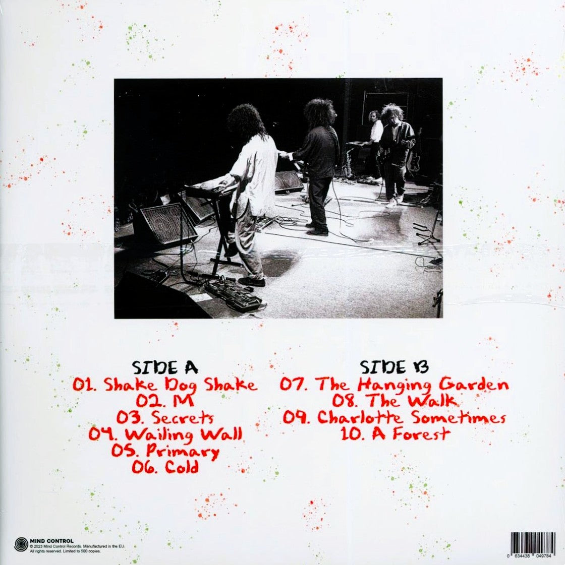 CURE – Hang On A Second • Live At The Paramount Theatre, Seattle 1984 LP