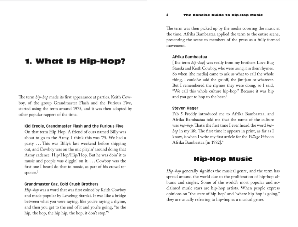 The Concise Guide to Hip-Hop Music by Paul Edwards