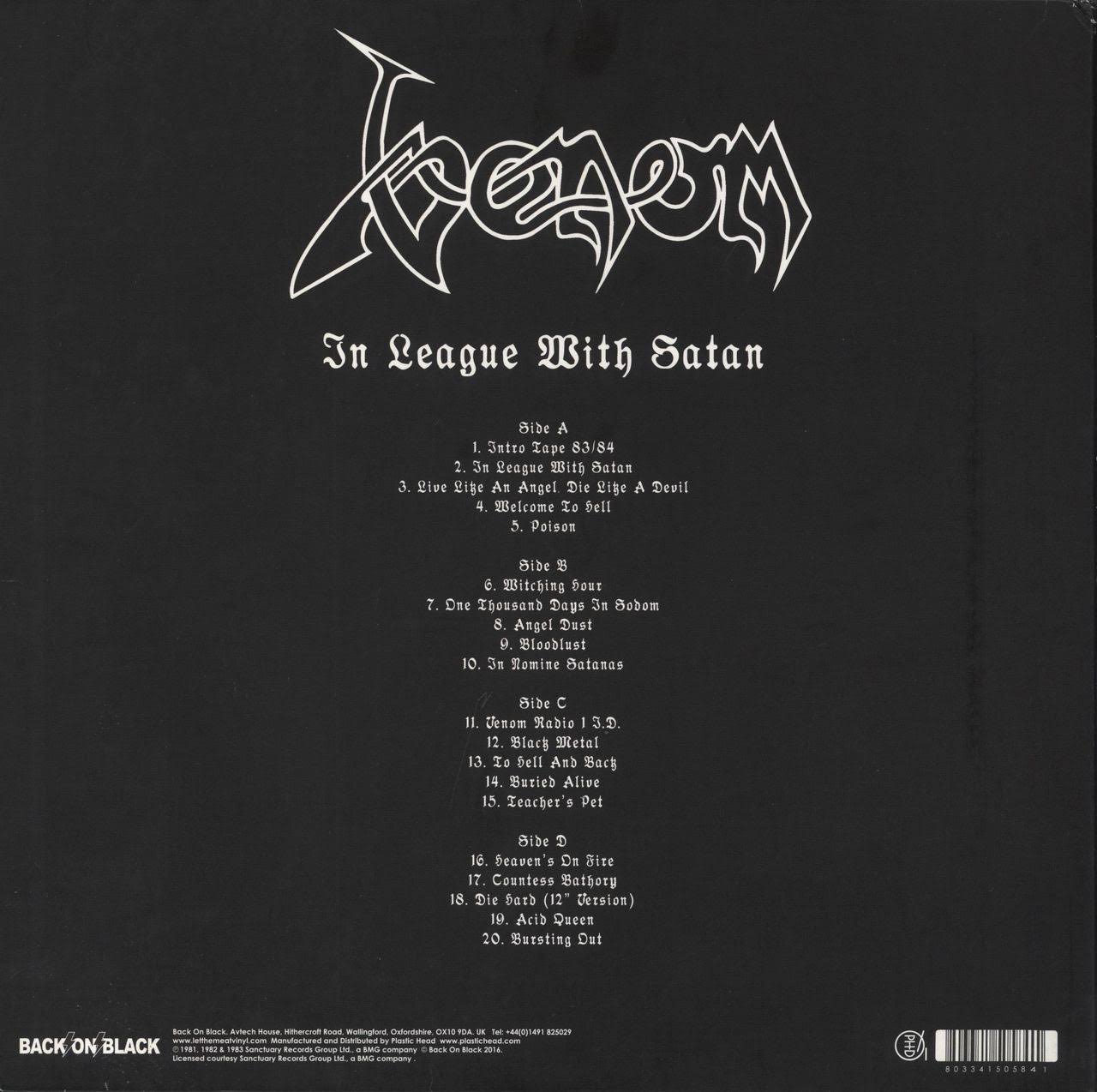 VENOM – In League With Satan VOL I 2xLP (red translucent vinyl)