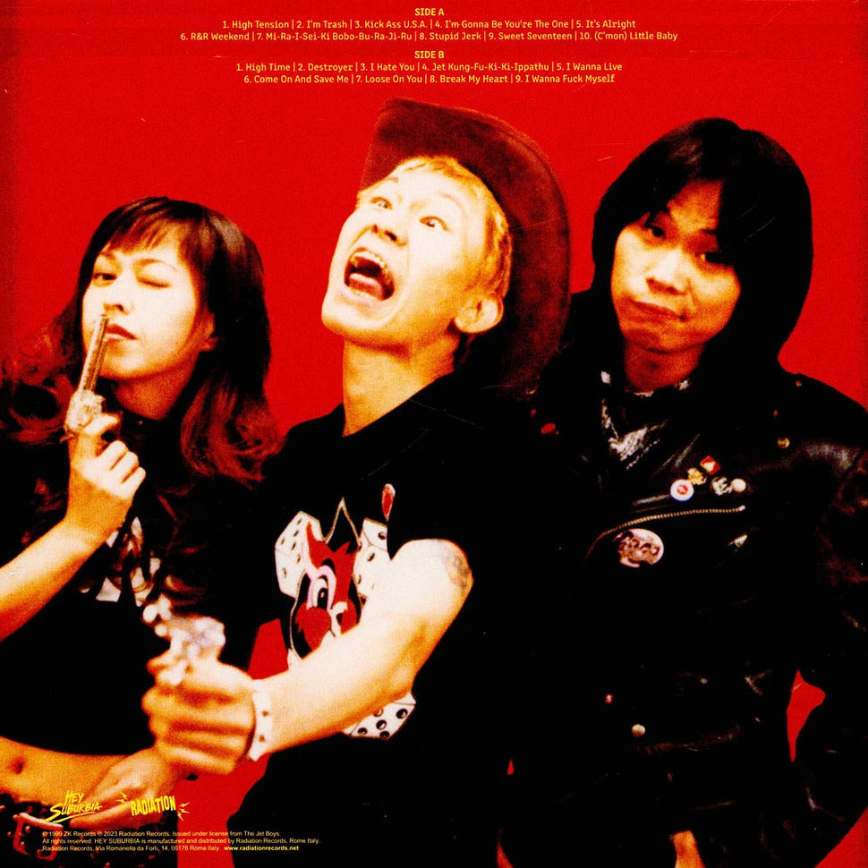 JET BOYS – Jumpin' Jet Flash LP (green vinyl)