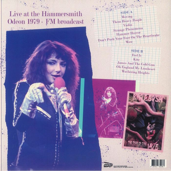 KATE BUSH – Oh, England • Live At The Hammersmith Odeon 1979 LP