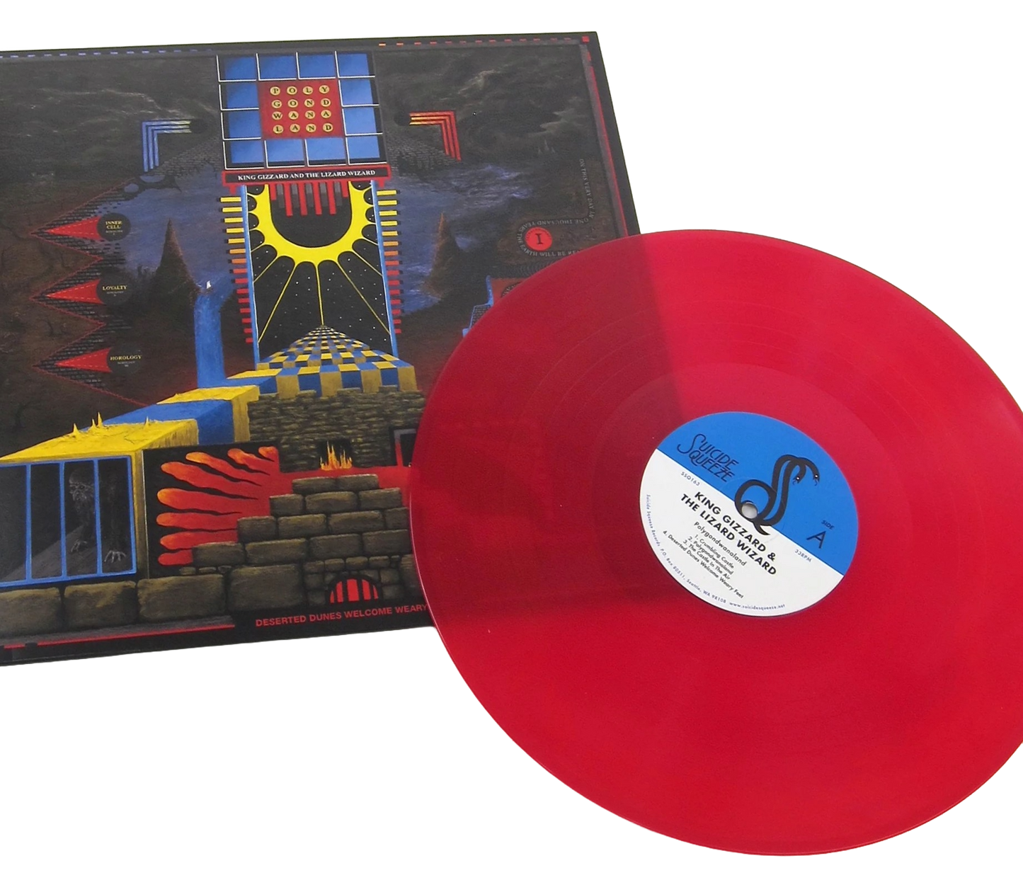 KING GIZZARD & THE LIZARD WIZARD – Polygondwanaland LP (red vinyl)