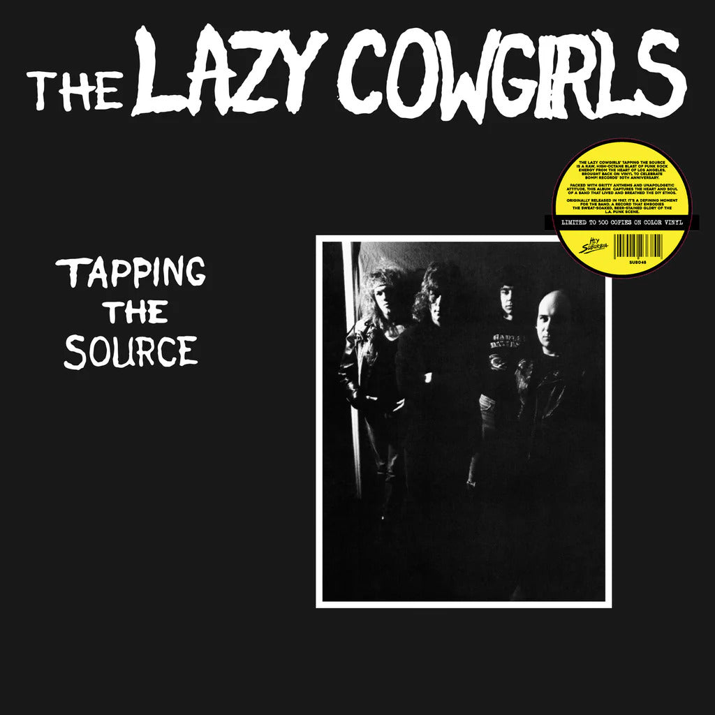 LAZY COWGIRLS – Tapping The Source LP (white vinyl)