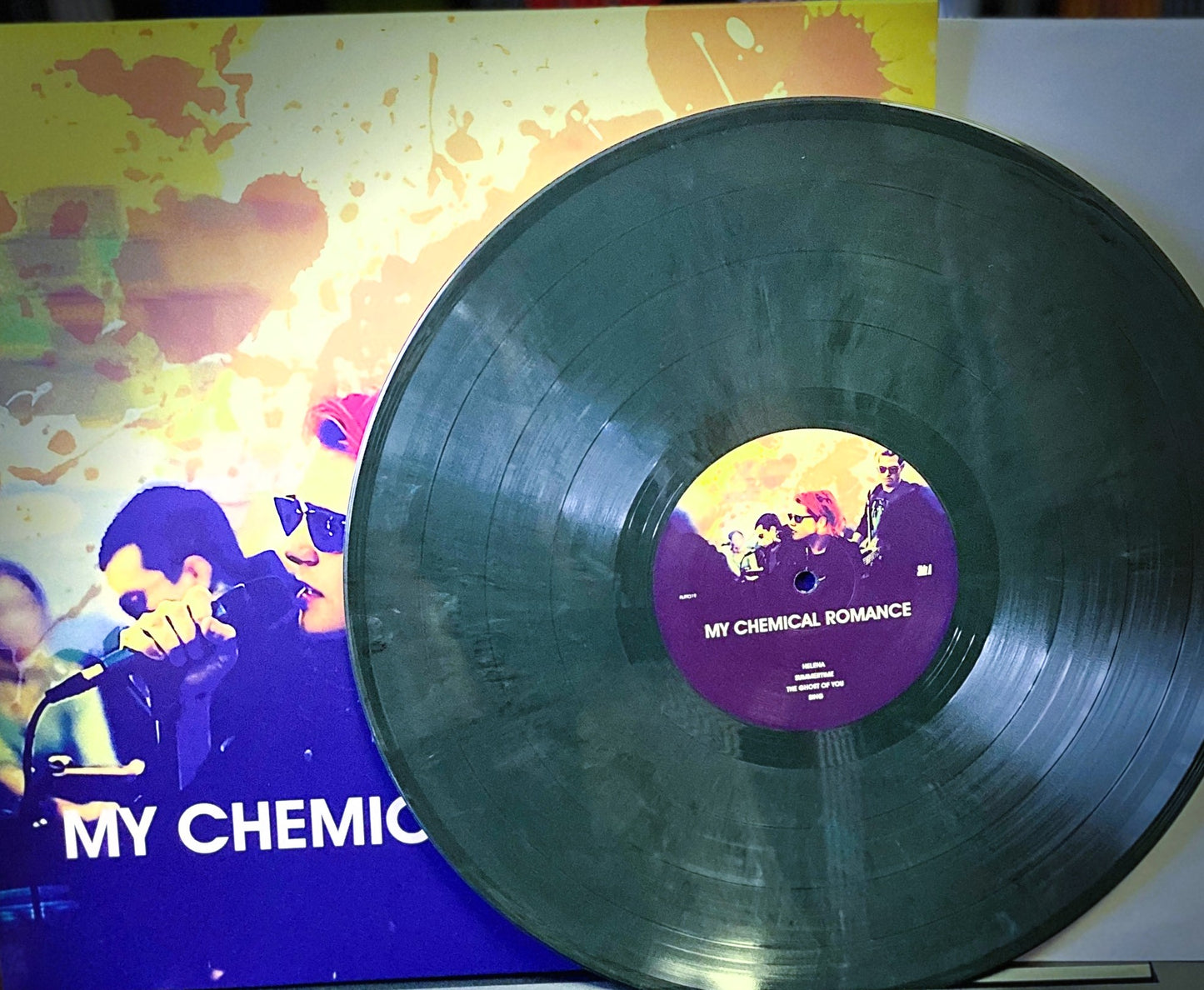 MY CHEMICAL ROMANCE – Live Acoustic At 98.7FM Penthouse 1/21/2011 LP (marbled color vinyl)