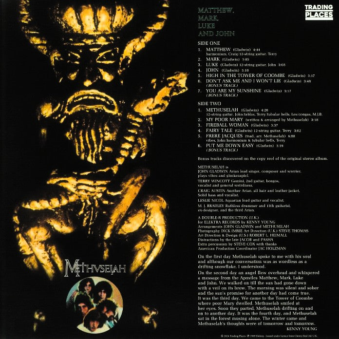 METHUSELAH – Matthew, Mark, Luke & John LP
