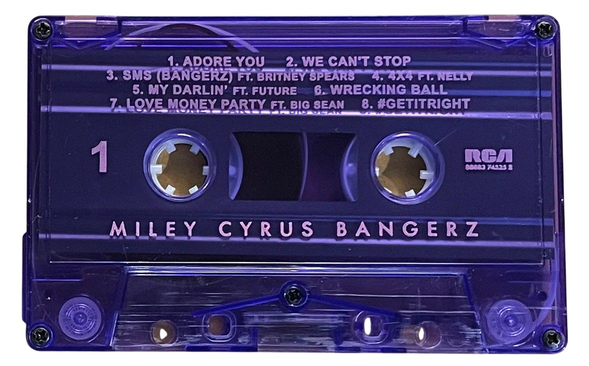 MILEY CYRUS – Bangerz Cassette