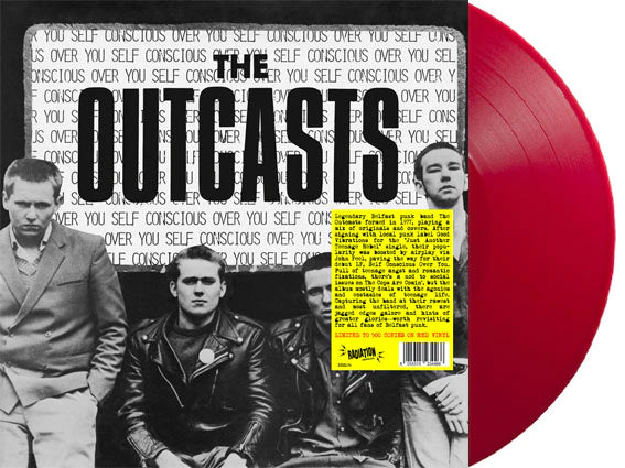 OUTCASTS – Self Conscious Over You LP (red vinyl)
