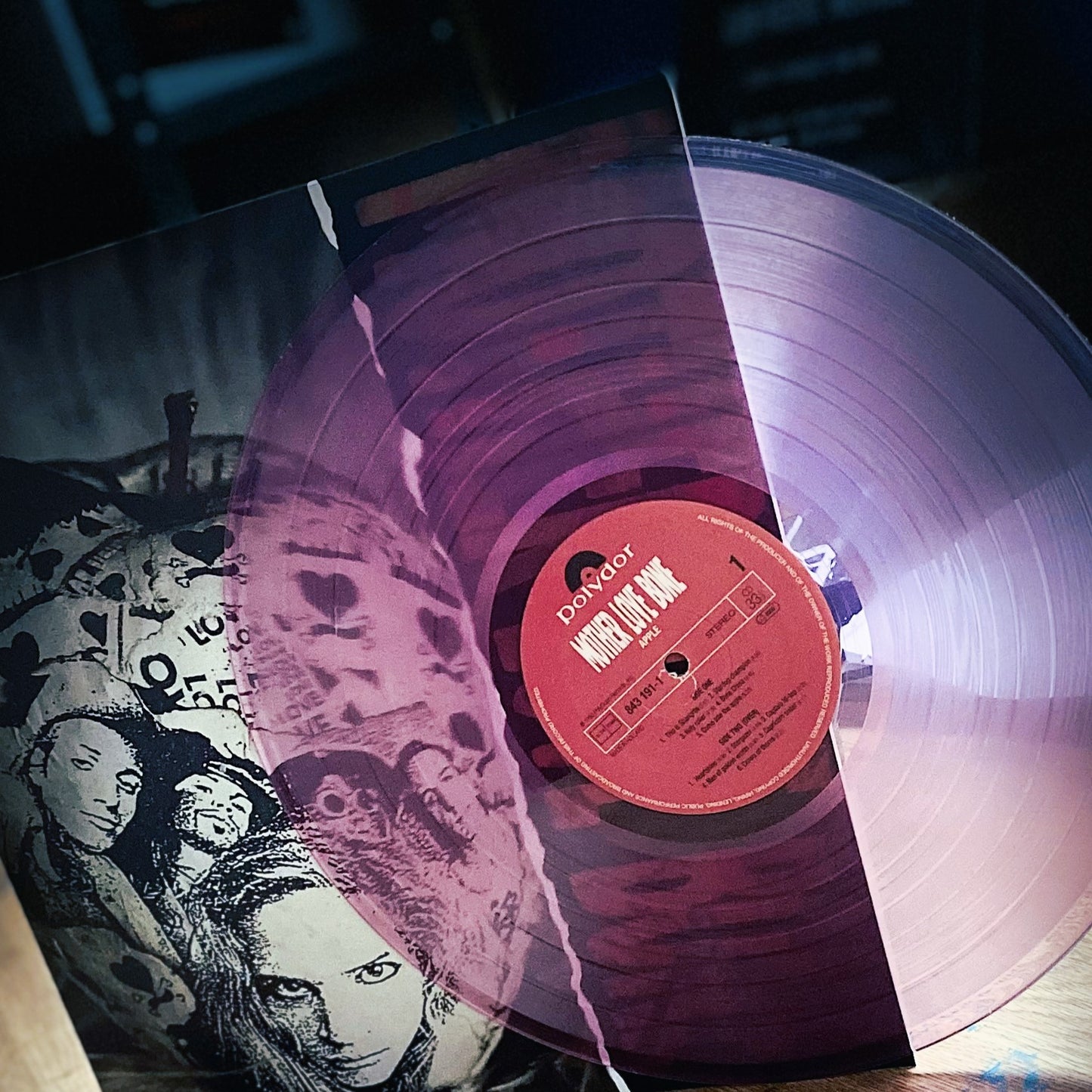 MOTHER LOVE BONE – Apple LP (color vinyl)
