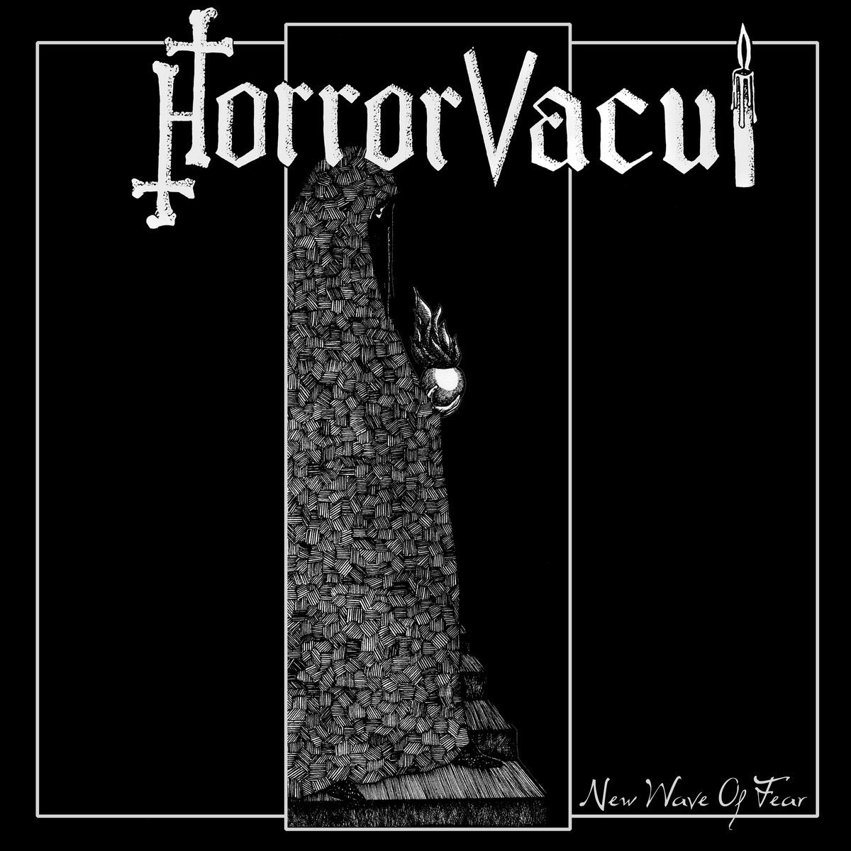 HORROR VACUI – New Wave Of Fear LP (silver/black marbled vinyl)