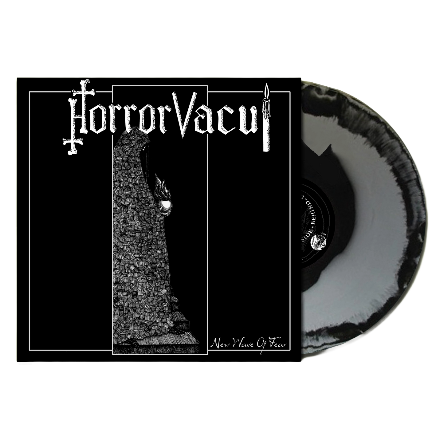 HORROR VACUI – New Wave Of Fear LP (silver/black marbled vinyl)
