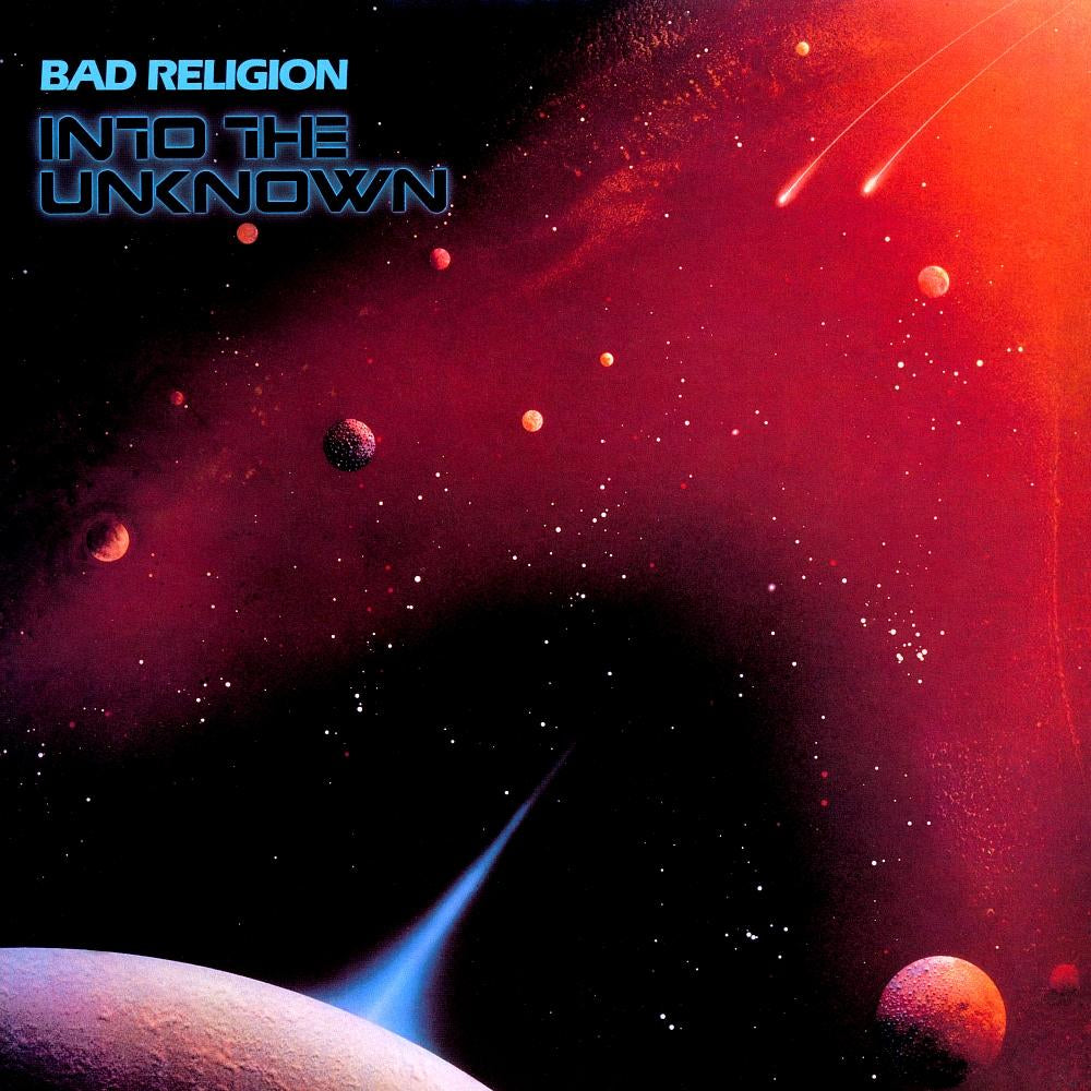 BAD RELIGION – Into The Unknown LP (color vinyl)