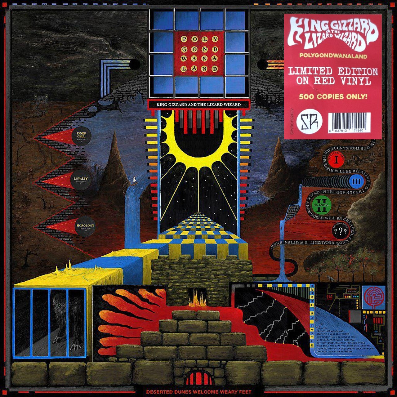 KING GIZZARD & THE LIZARD WIZARD – Polygondwanaland LP (red vinyl)
