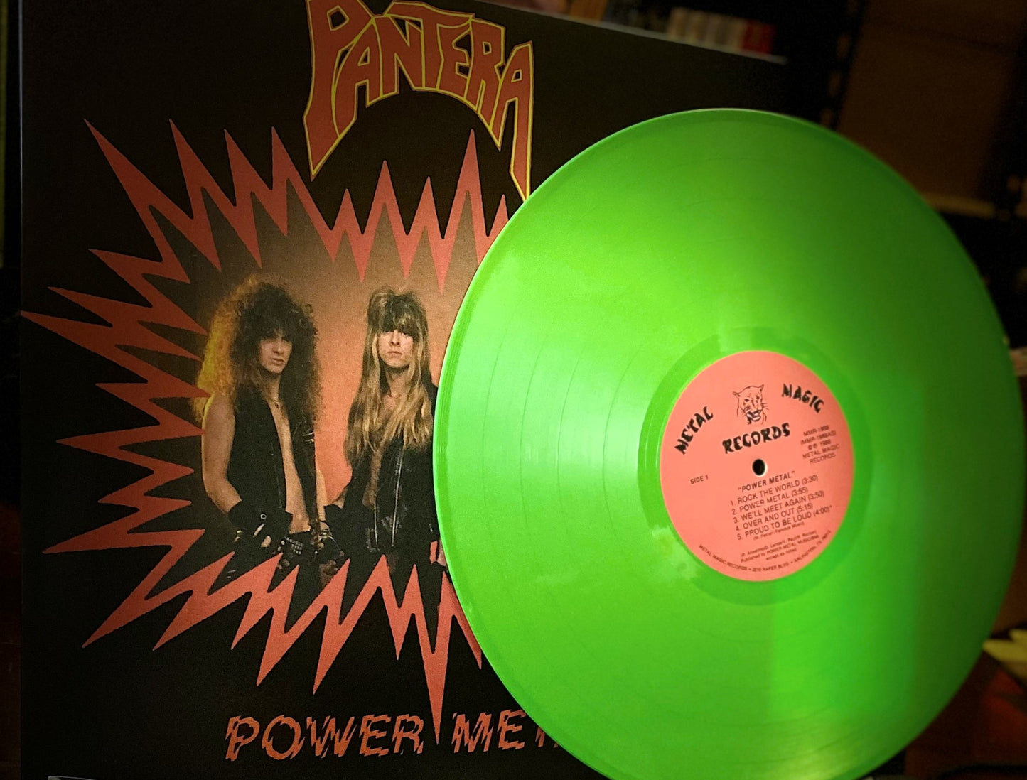 PANTERA – Power Metal LP (green vinyl)