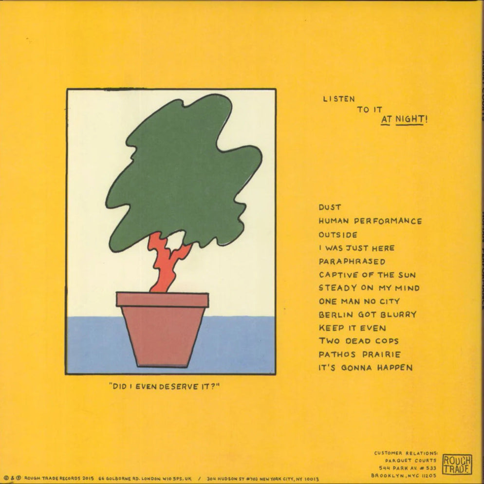 PARQUET COURTS – Human Performance LP