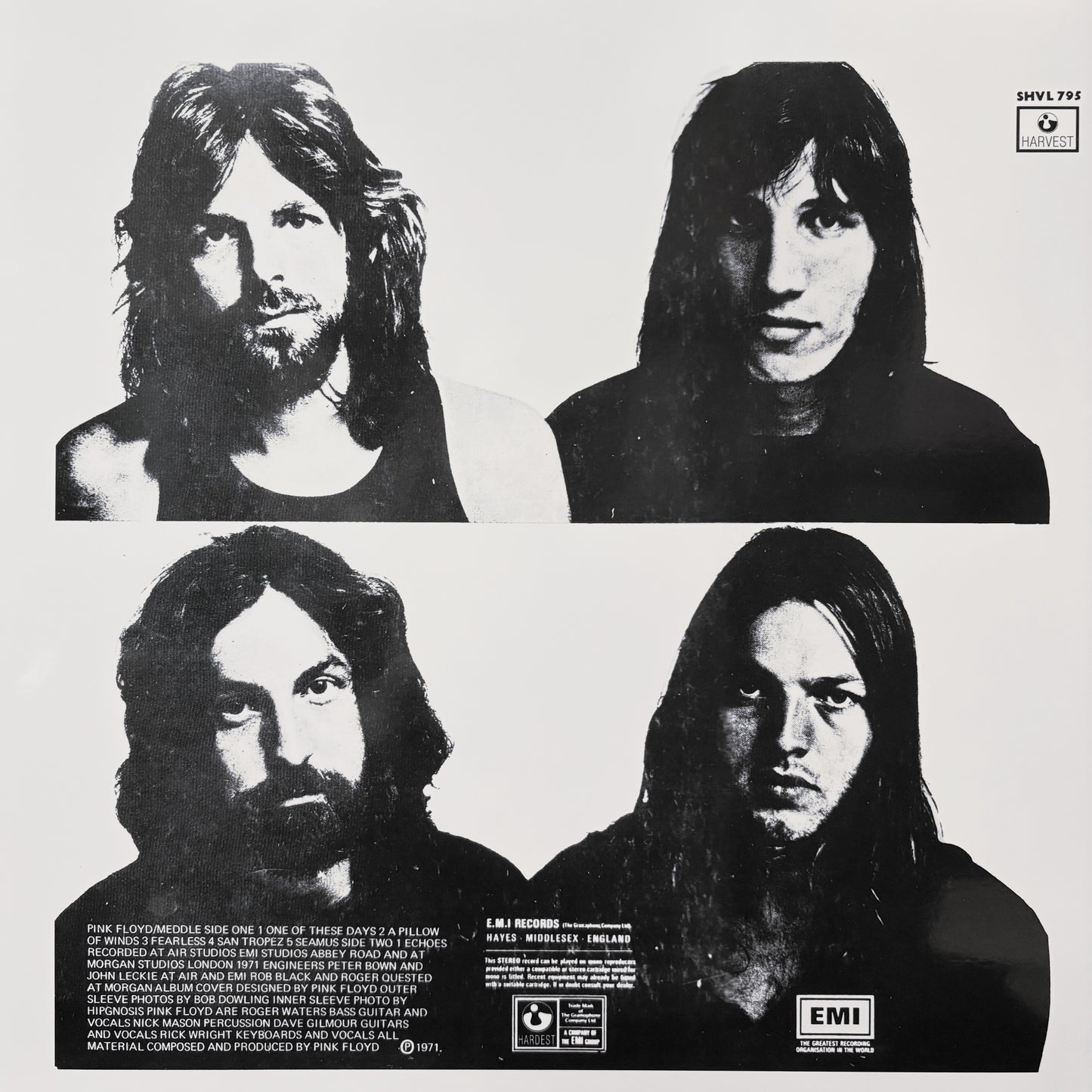 PINK FLOYD – Meddle With "Echoes" LP (color vinyl)