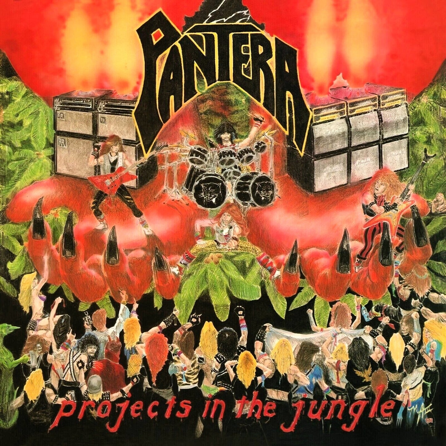 PANTERA – Projects In The Jungle LP (white vinyl)