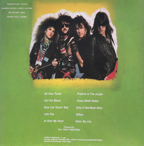PANTERA – Projects In The Jungle LP (white vinyl)
