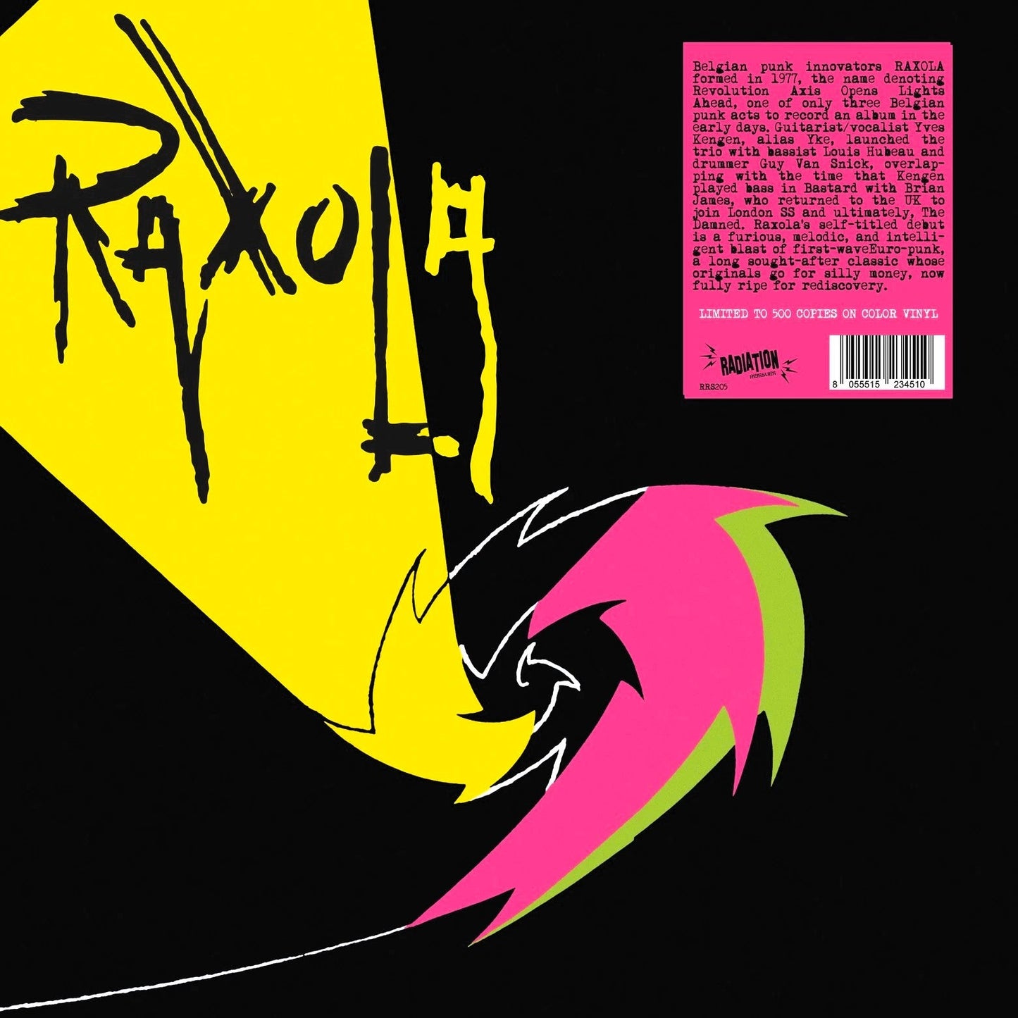 RAXOLA – S/T LP (pink vinyl)