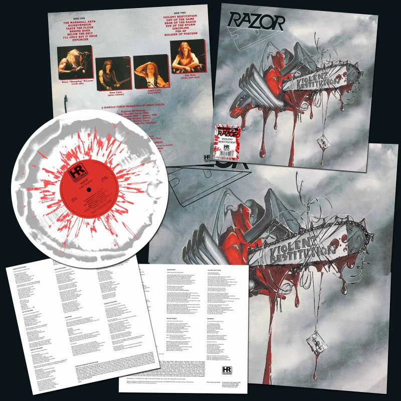 RAZOR – Violent Restitution LP (splatter vinyl)