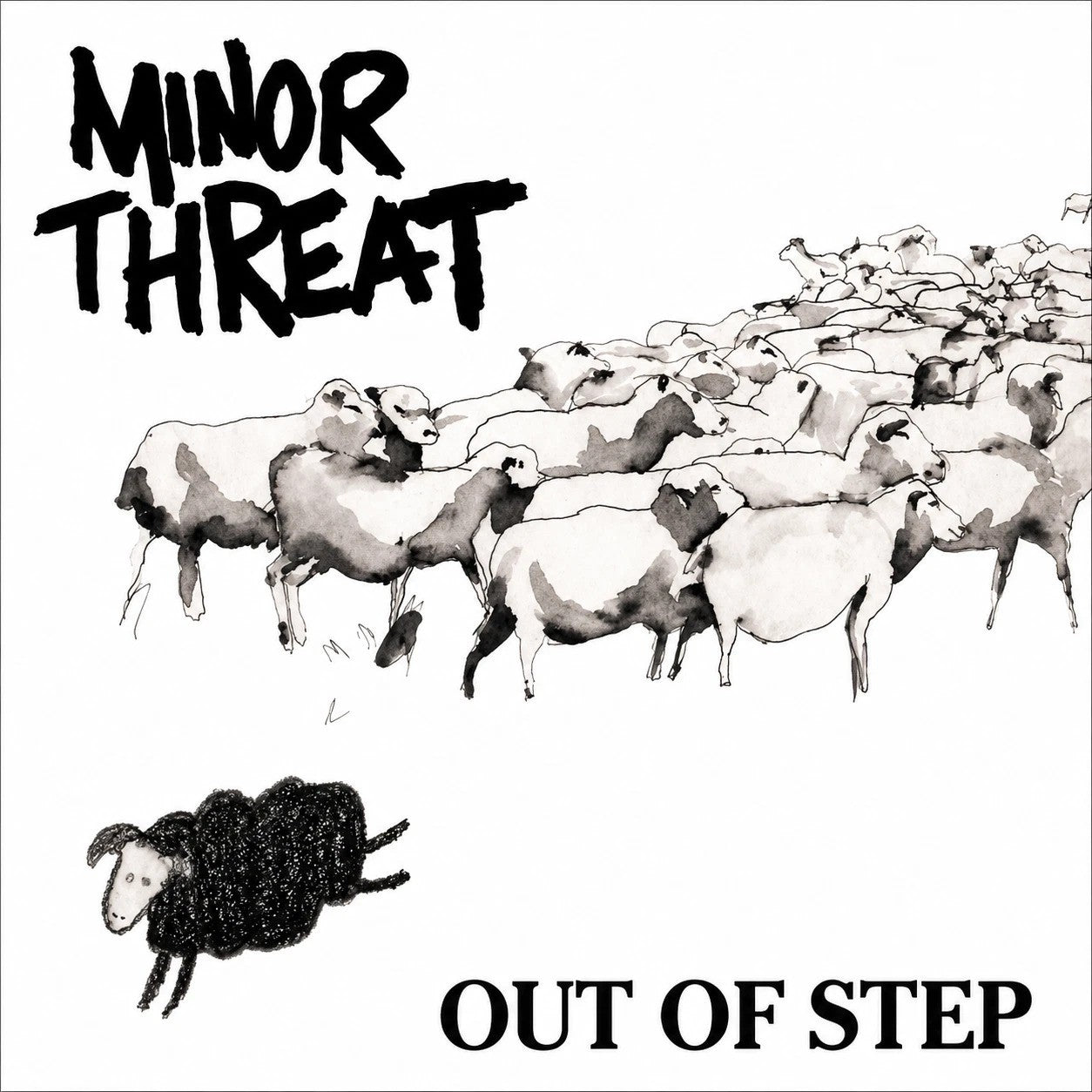 MINOR THREAT – Out of Step 12" EP