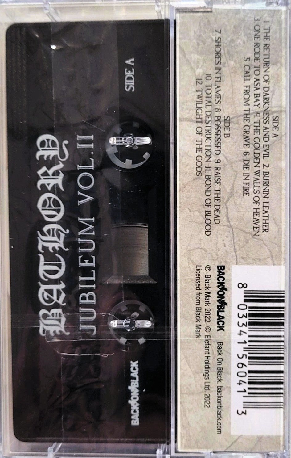 BATHORY – Jubileum v 2 Cassette