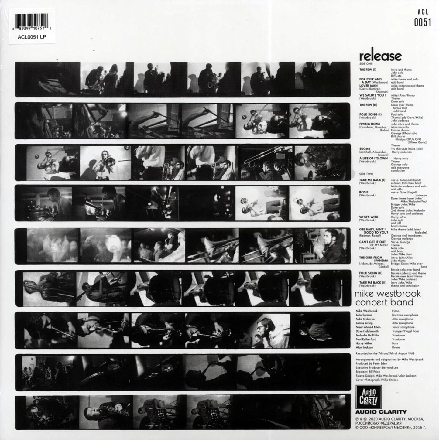 MIKE WESTBROOK CONCERT BAND – Release LP