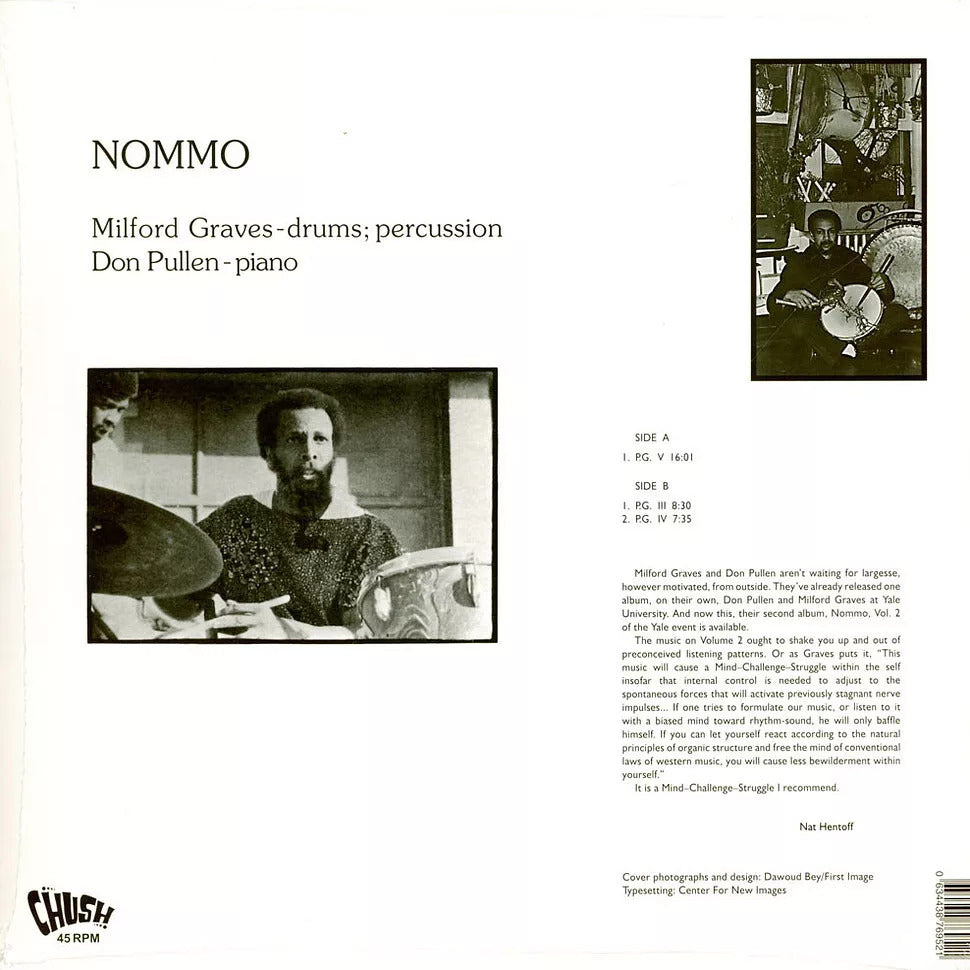 MILFORD GRAVES / DON PULLEN – Nommo LP
