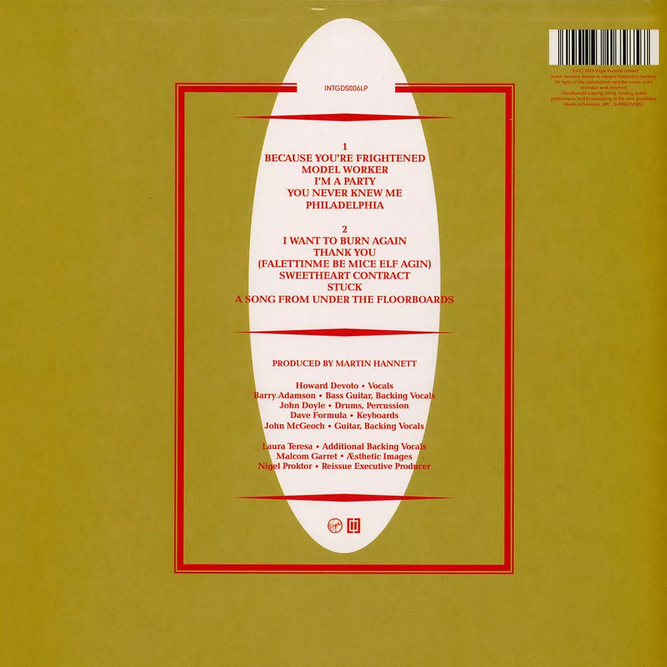 MAGAZINE – The Correct Use Of Soap LP ("Philadelphia White" vinyl)