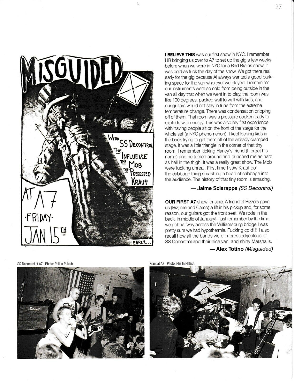 New York Hardcore Chronicles Vol. 1 (1980 - 1989): A Flyer Oral History by Drew Stone