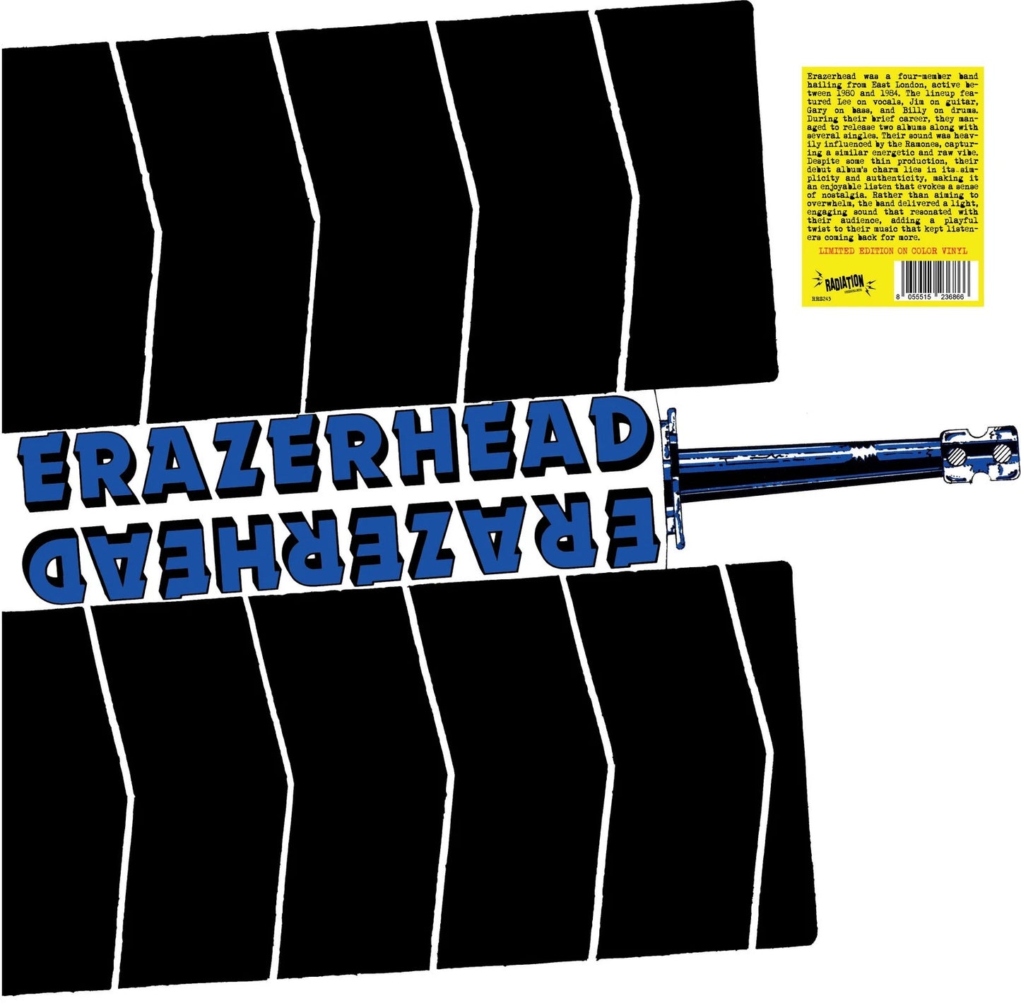ERAZERHEAD – The Rumble Of The East LP (blue vinyl)