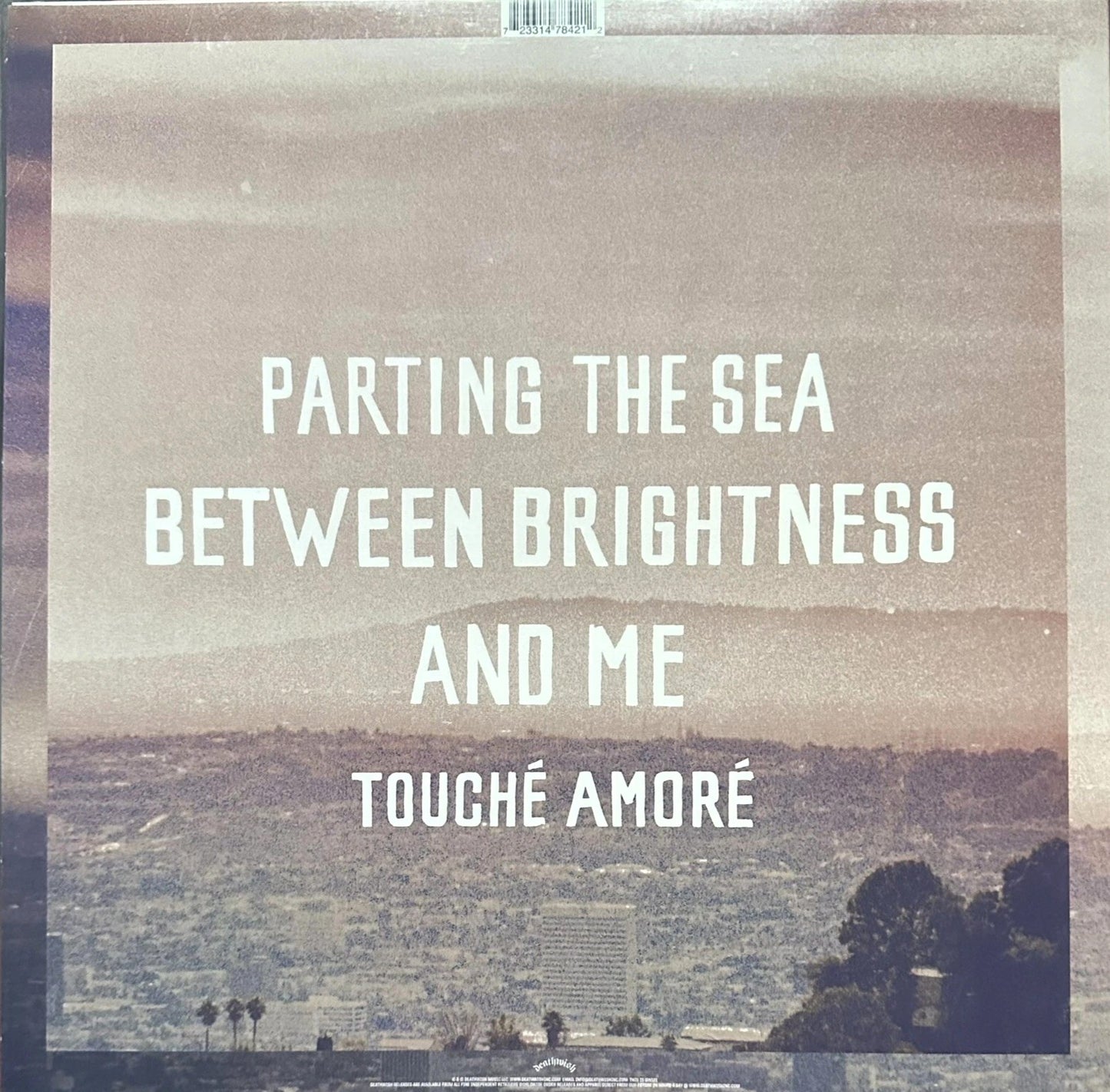 TOUCHÉ AMORÉ – Parting The Sea Between Brightness & Me LP ("Cloudy Clear" vinyl)