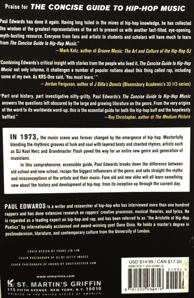 The Concise Guide to Hip-Hop Music by Paul Edwards
