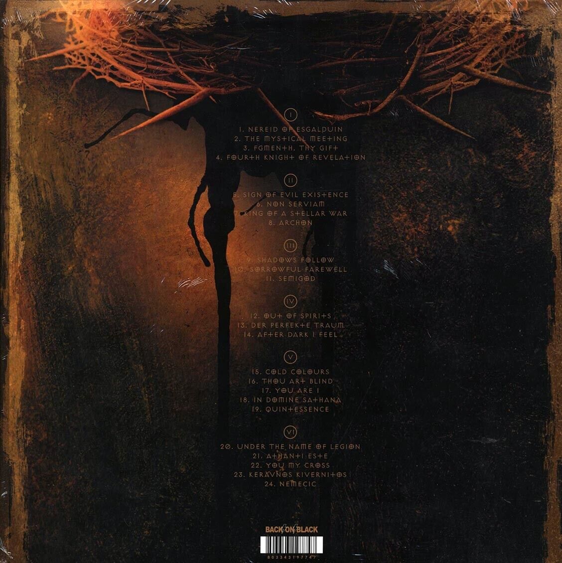 ROTTING CHRIST – Thanatiphoro Anthologio 3xLP Box Set (clear vinyl)