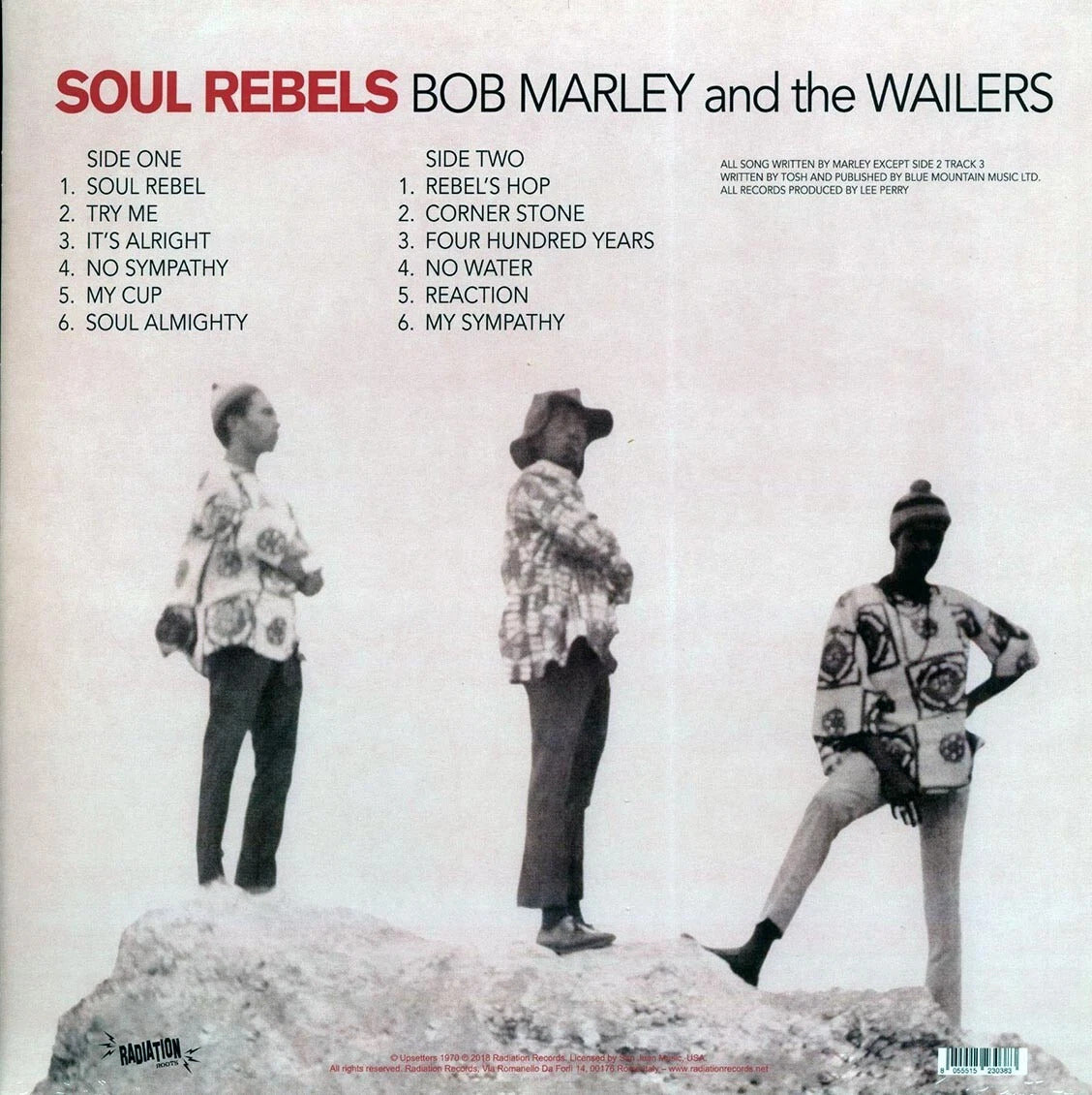 BOB MARLEY – Soul Rebels LP