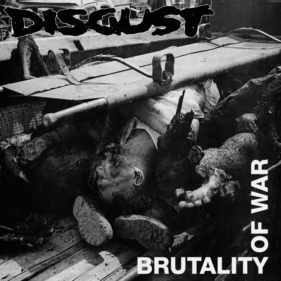 DISGUST – Brutality Of War LP (red/black splatter vinyl)